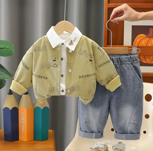 Yellow_Premium_And_Elegant_Cotton_2_Pc_Set_For_Boys