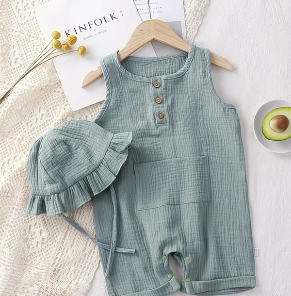 Blue_Premium_And_Elegant_Muslin_Romper_For_Baby_Girls_And_Boys