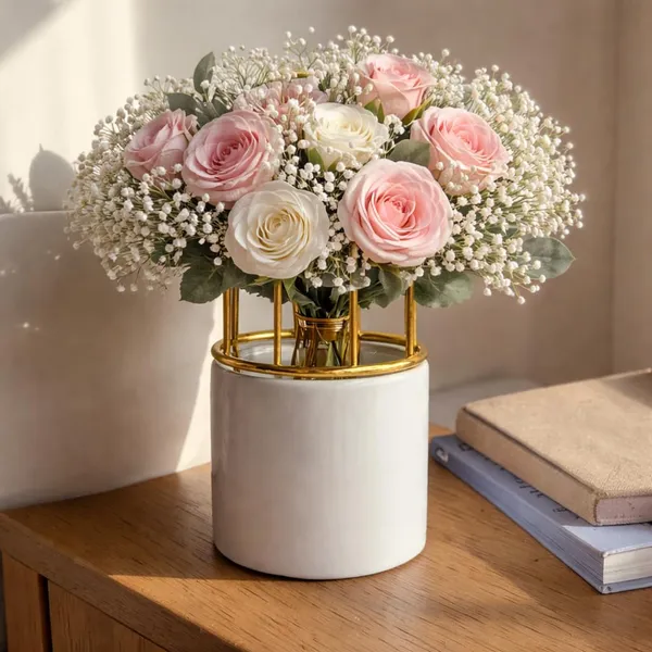 Ceramic_Premium_Vase_With_Gold_Metal_Finish_For_Home_Decor