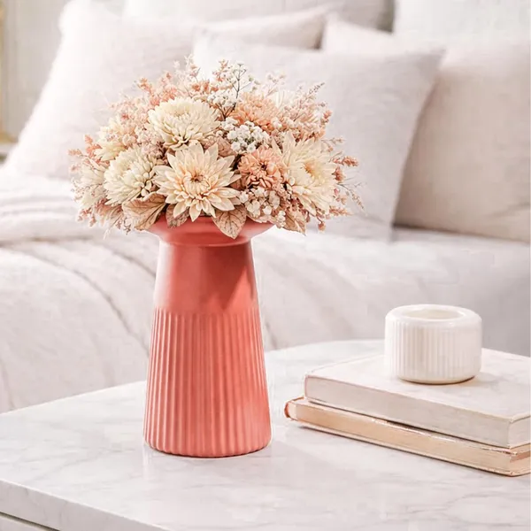 Ceramic_Ribbed_Premium_Vase_For_Home_Decor