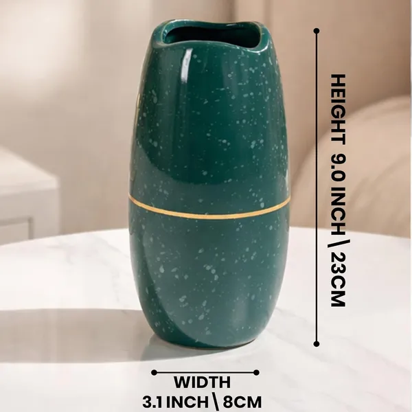 Ceramic_Premium_Vase_With_Gold_Accent_For_Home_Decor