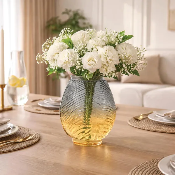 Ribbed_Glass_Premium_Vase_For_Home_Decor