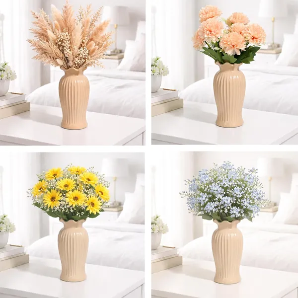 Ribbed_Ceramic_Premium_Vase_With_Wavy_Rim_For_Home_Decor