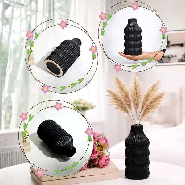 Ribbed_Ceramic_Premium_Vase_For_Home_Decor