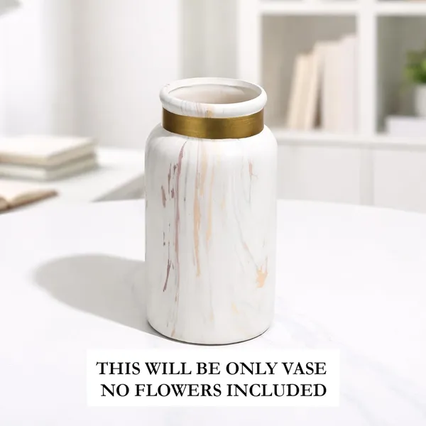 Ceramic_Premium_Vase_With_Gold_Rim_For_Home_Decor