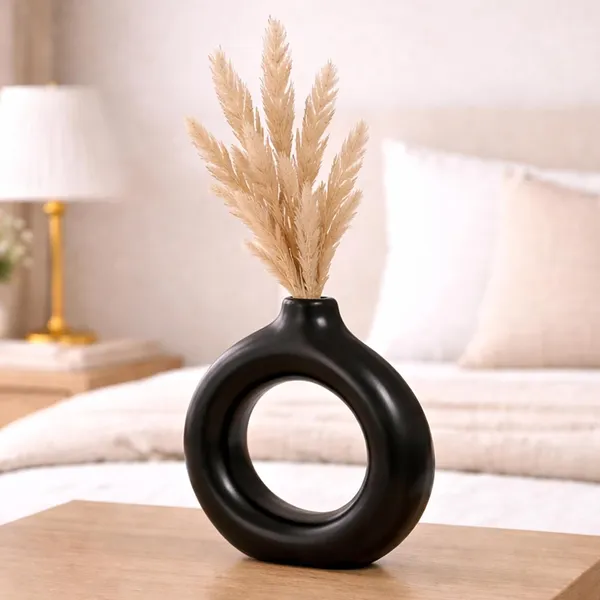 Ceramic_Donut_Premium_Vase_For_Home_Decor