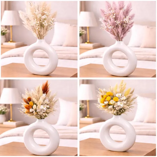 Ceramic_Donut_Premium_Vase_For_Home_Decor