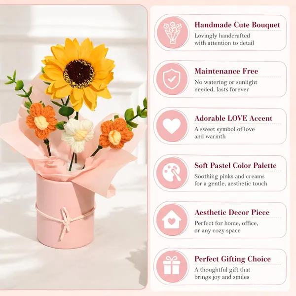 Crochet_Flower_Bouquet_With_Pot_For_Home_Decor
