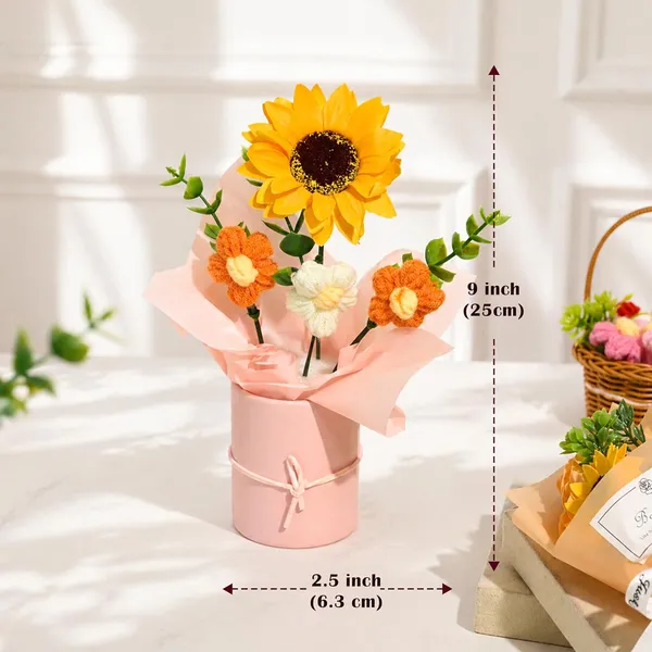Crochet_Flower_Bouquet_With_Pot_For_Home_Decor