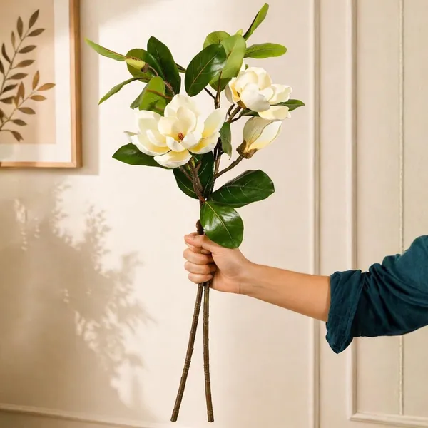 Artificial_Magnolia_Flower_Stems_With_Leaves_For_Home_Decor