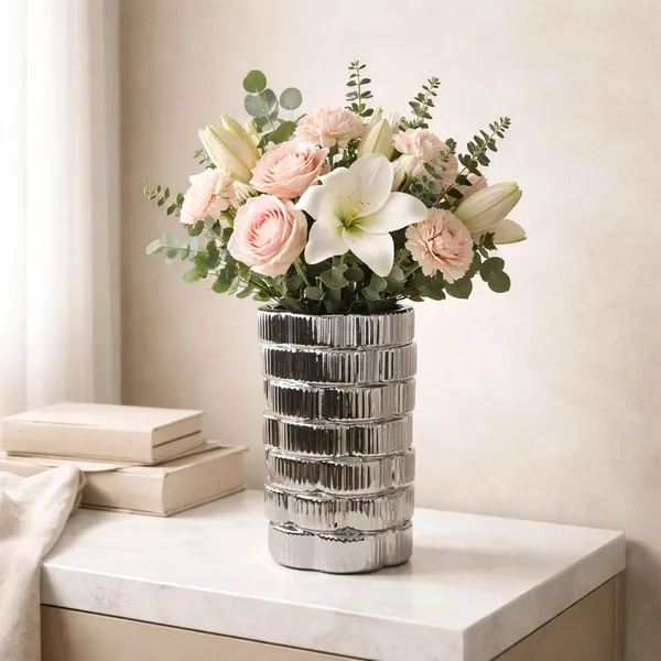 Ribbed_Ceramic_Premium_Vase_For_Home_Decor
