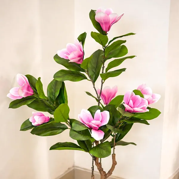 Artificial_Magnolia_Flower_Plant_With_Pot_For_Home_Decor
