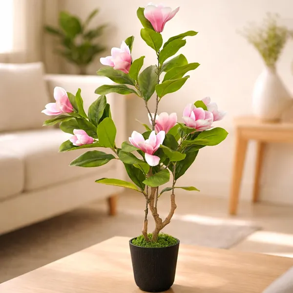 Artificial_Magnolia_Flower_Plant_With_Pot_For_Home_Decor