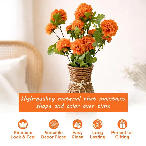 Artificial_Marigold_Flower_Bunch_For_Home_Decor