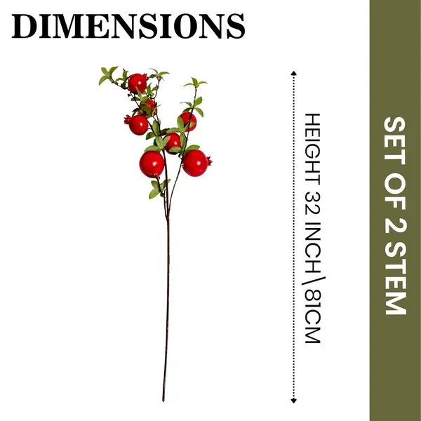 Artificial_Pomegranate_Plant_Stick_For_Home_Decor