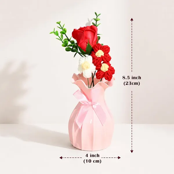 Crochet_Flower_Premium_Vase_With_Artificial_Roses_For_Home_Decor