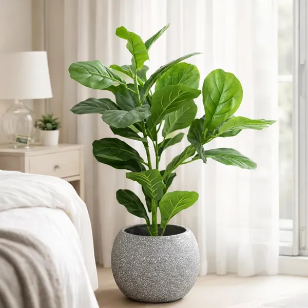 Artificial_Fiddle_Leaf_Plant_With_Pot_For_Home_Decor
