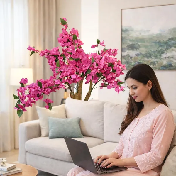 Artificial_Bougainvillea_Flower_Tree_With_Pot_For_Home_Decor