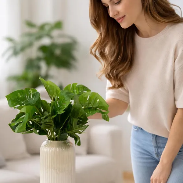 Artificial_Monstera_Leaf_Plant_For_Home_Decor