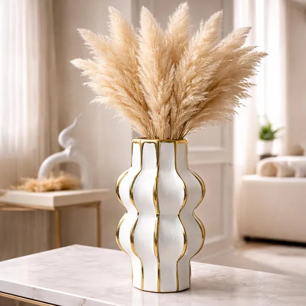 Ceramic_Ribbed_Premium_Vase_For_Home_Decor