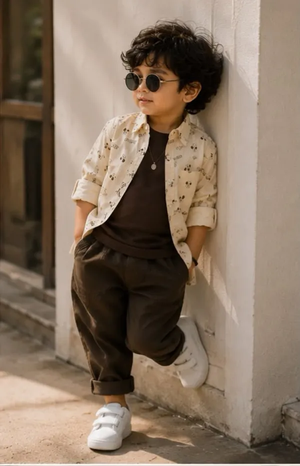Multicolor_Premium_And_Elegant_Cotton_2_Pc_Set_For_Boys