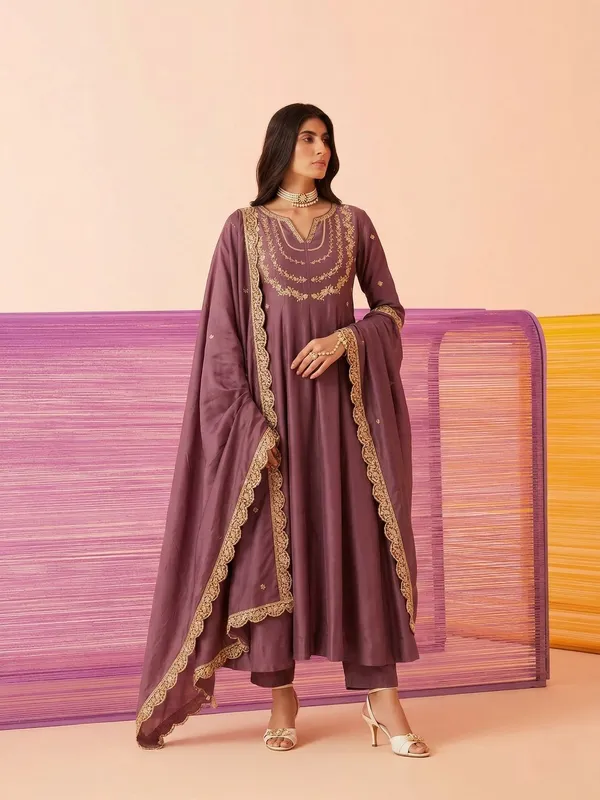 Mauve_Embroidered_Anarkali_Suit_Set_for_Women