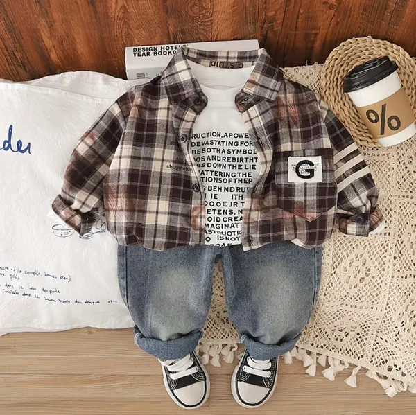 Brown_Premium_And_Elegant_Cotton_2_Pc_Set_For_Boys