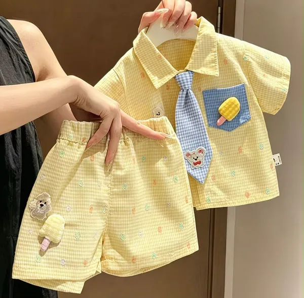 Yellow_Premium_And_Elegant_Cotton_Co-Ord_Set_For_Boys