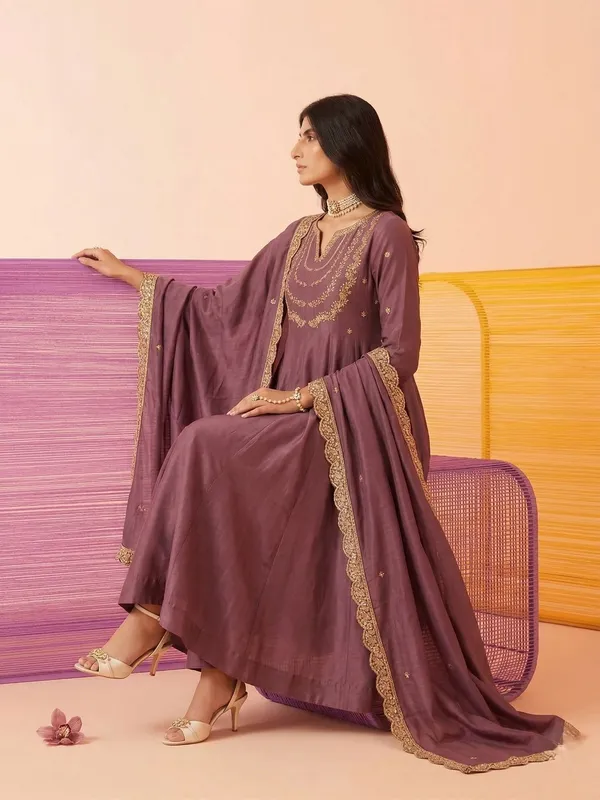 Mauve_Embroidered_Anarkali_Suit_Set_for_Women