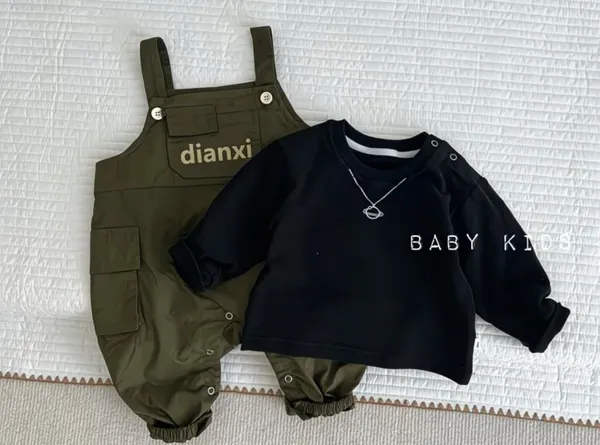 Black_And_Green_Premium_And_Elegant_Cotton_2_Pc_Set_For_Baby_Boy