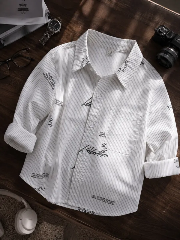 White_Premium_And_Elegant_Cotton_Shirt_For_Boys
