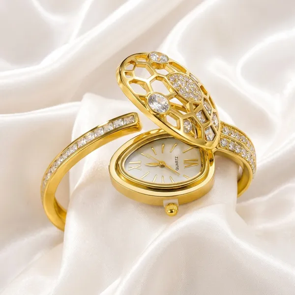 Nimi_House_Luxury_Hidden_Dial_Crystal_Bracelet_Watch_For_Women_|_Gold_Plated_Bangle_Watch_|_Quartz_Analog_Fashion_Watch_|_Party,_Wedding_&_Gift_Wear