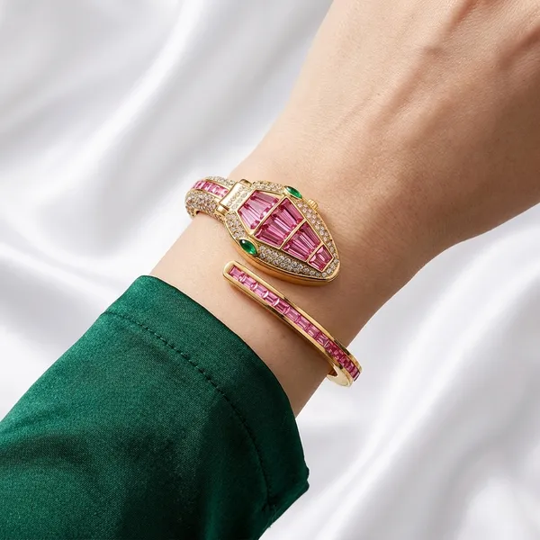 Gold_Plated_Bracelet_Serpent_Head_Design