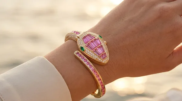 Gold_Plated_Bracelet_Serpent_Head_Design
