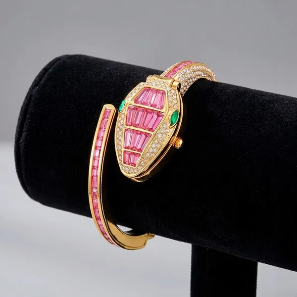Gold_Plated_Bracelet_Serpent_Head_Design