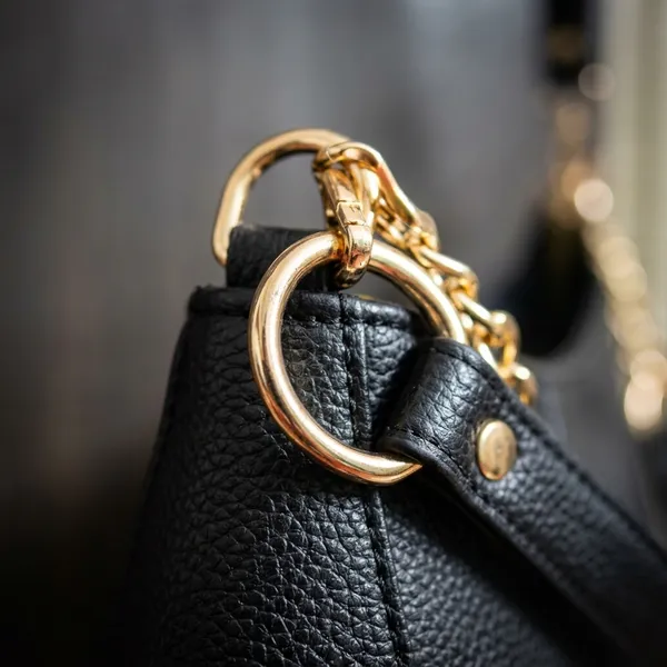 Nimi_House_Black_Shoulder_Handbag_for_Women_|_Gold_Chain_Detail