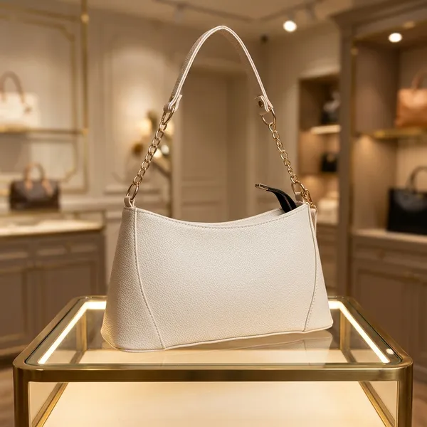 Pebbled_Faux_Leather_Shoulder_Bag_with_Gold-Tone_Chain
