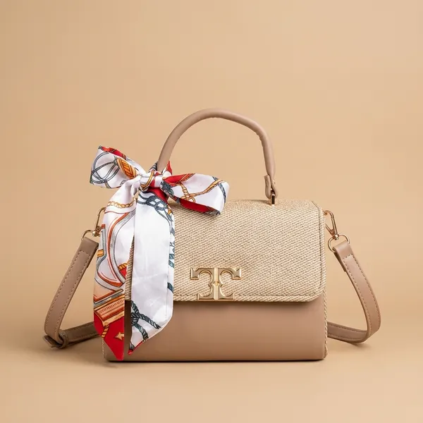 Textured_Faux_Leather_Satchel_with_Scarf_Accent