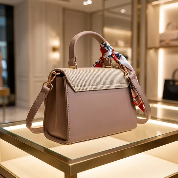 Textured_Faux_Leather_Satchel_with_Scarf_Accent