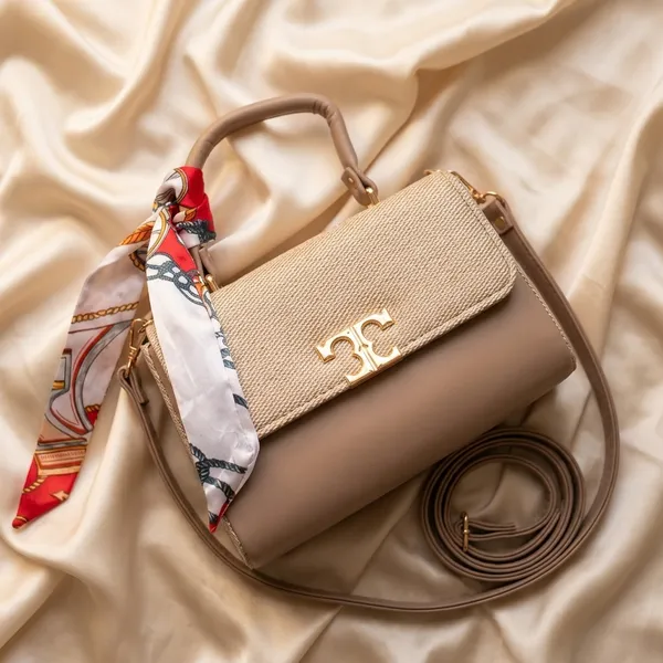 Textured_Faux_Leather_Satchel_with_Scarf_Accent