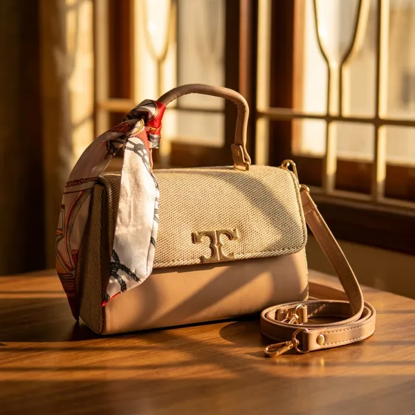 Textured_Faux_Leather_Satchel_with_Scarf_Accent