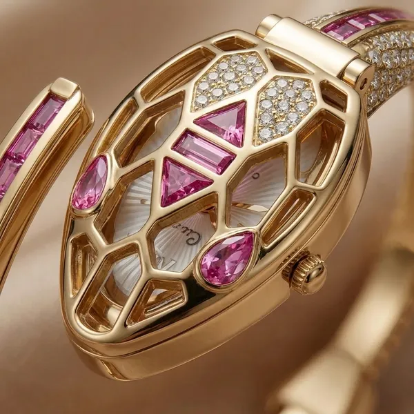 Nimi_House_Luxury_Hidden_Dial_Crystal_Bracelet_Watch_For_Women_|_Gold_Plated_Bangle_Watch_|_Quartz_Analog_Fashion_Watch_|_Party,_Wedding_&_Gift_Wear-Pink