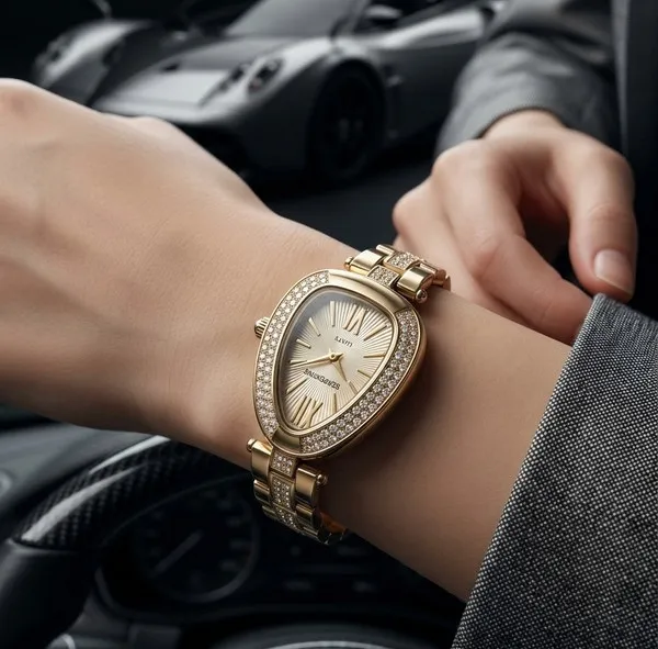 Nimi_House_Crystal_Teardrop_Luxe_Gold_Bracelet_Watch