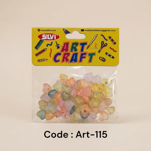 Multicolor_Pastel_Heart_Shaped_Craft_Embellishments_Pack_of_8