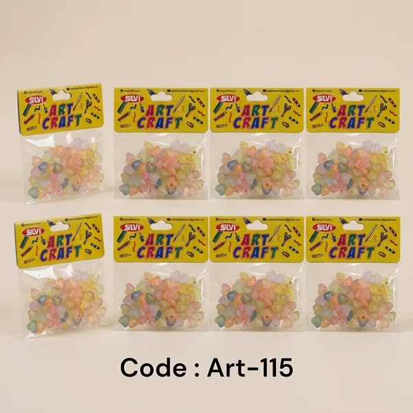 Multicolor_Pastel_Heart_Shaped_Craft_Embellishments_Pack_of_8