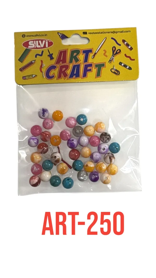 Multicolour_Assorted_Round_Craft_Beads_Pack_Pack_of_8