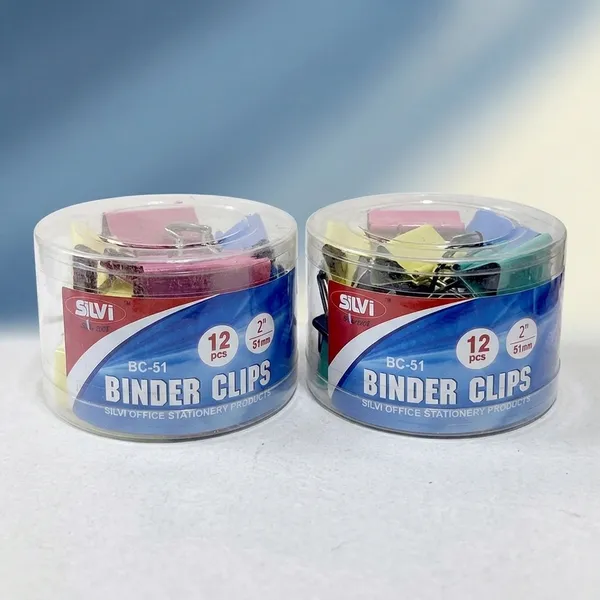 Silvi_2_Inch_Metal_Binder_Clips_12_Pieces_Pack_of_2