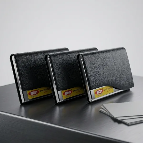 Black_Leather_Textured_Card_Holder_For_Professionals_Pack_of_3