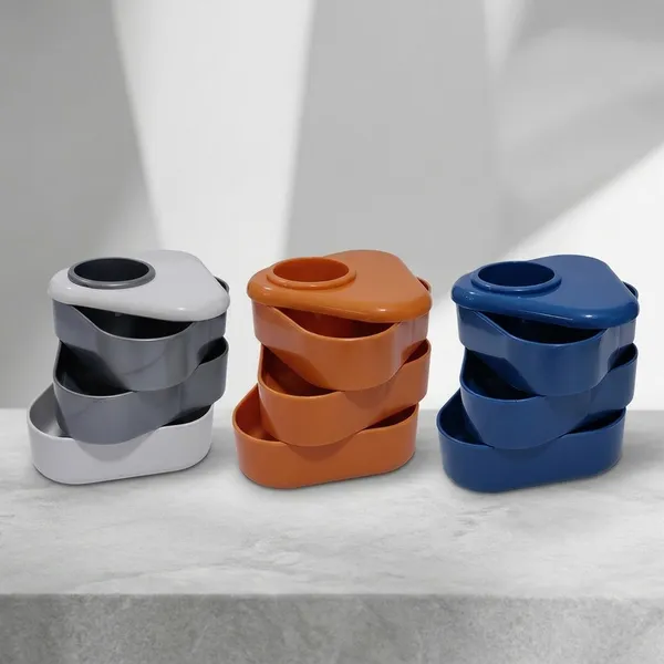 Multicolour_Plastic_Triangular_Pen_Stand_Pack_of_3
