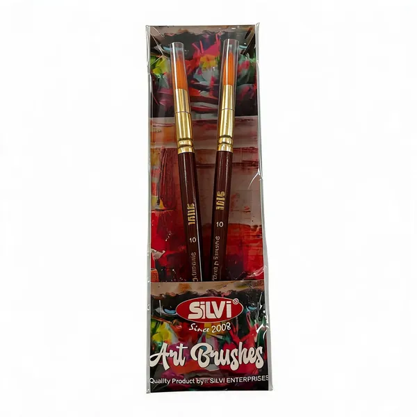 Silvi_Wooden_Assorted_Art_Brush_Set_For_Artists_Pack_of_2